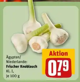 REWE Frischer Knoblauch Angebot
