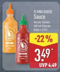 Aldi Nord FLYING GOOSE Sauce Angebot