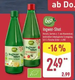Aldi Nord Ingwer Shot Angebot