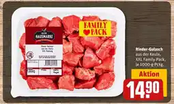 REWE Rinder-Gulasch Angebot