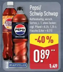 Aldi Nord Pepsi/ Schwip Schwap Angebot