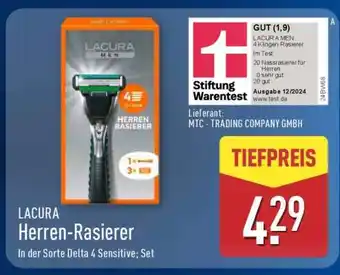 Aldi Nord LACURA Herren-Rasierer Angebot