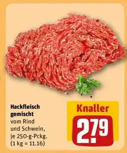 REWE Hackfleisch gemischt Angebot