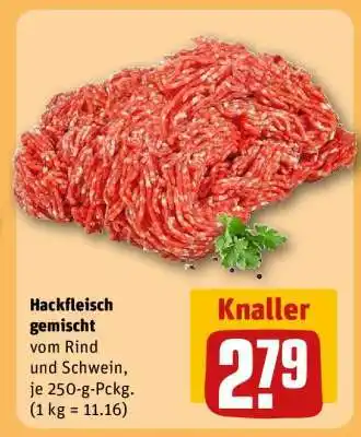 REWE Hackfleisch gemischt Angebot