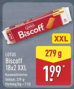 Aldi Nord LOTUS Biscoff 18x2 XXL Angebot