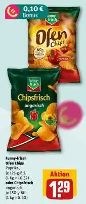 REWE funny-frisch Ofen Chips Paprika Angebot