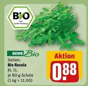 REWE Bio-Rucola Angebot