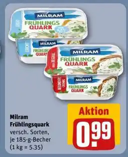 REWE Milram Frühlingsquark Angebot