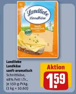 REWE Landliebe Landkäse sanft-aromatisch Angebot