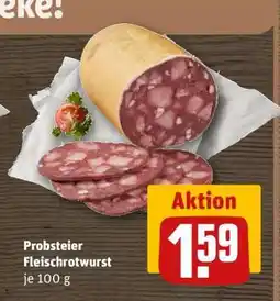 REWE Probsteier Fleischrotwurst Angebot