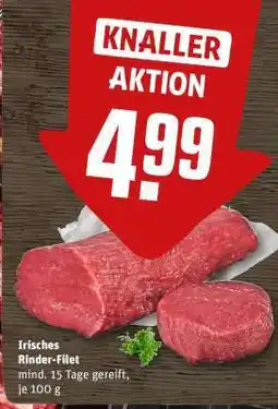REWE Irisches Rinder-Filet Angebot