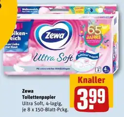 REWE Zewa Toilettenpapier Angebot