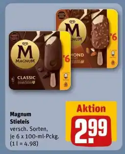 REWE MAGNUM Stieleis Angebot