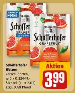 REWE Schöfferhofer Weizen Angebot
