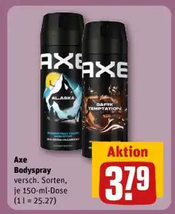 REWE Axe Bodyspray Angebot