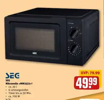 REWE SEG Mikrowelle MW2522 Angebot