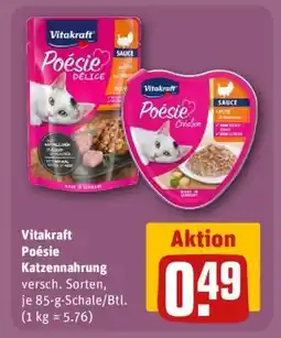 REWE Vitakraft Poésie Katzennahrung Angebot