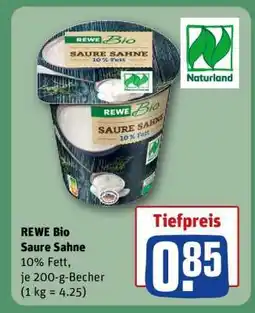 REWE REWE Bio Saure Sahne Angebot