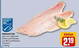 REWE Rotbarsch-Filet Angebot