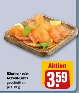 REWE Räucher- oder Graved-Lachs Angebot