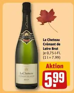 REWE La Chateau Crémant de Loire Brut Angebot