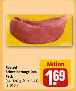 REWE Raetzel Schweinezunge Duo Pack Angebot