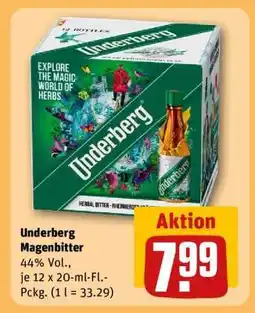 REWE UNDERBERG Magenbitter Angebot