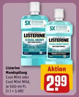 REWE LISTERINE Mundspülung Angebot