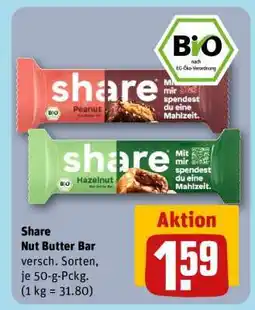 REWE Share Nut Butter Bar Angebot