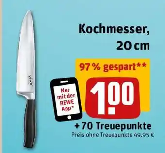 REWE Kochmesser, 20 cm Angebot