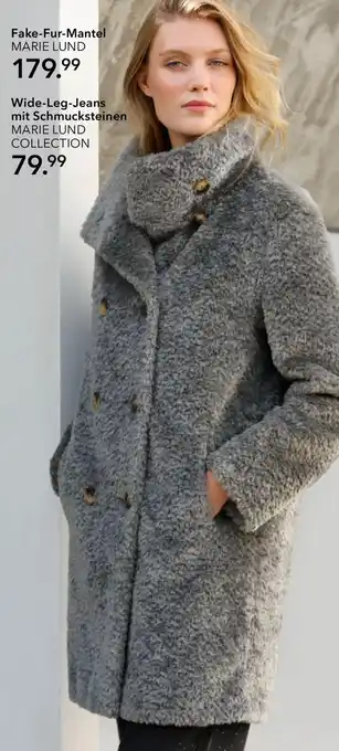 Peek & Cloppenburg Hamburg Fake-Fur-Mantel MARIE LUND Angebot