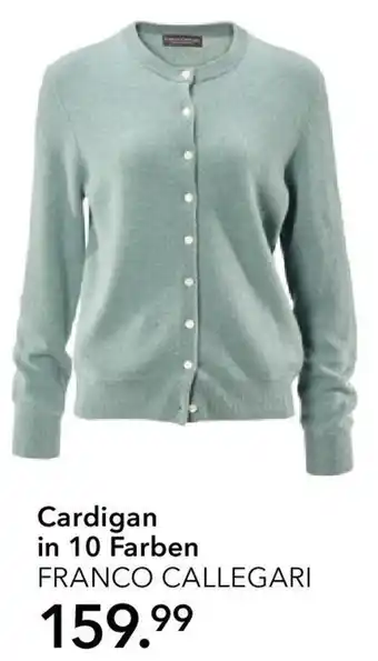 Peek & Cloppenburg Hamburg Cardigan in 10 Farben FRANCO CALLEGARI Angebot