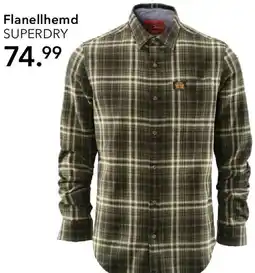 Peek & Cloppenburg Hamburg Flanellhemd SUPERDRY Angebot
