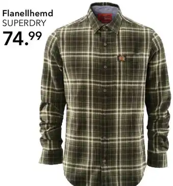 Peek & Cloppenburg Hamburg Flanellhemd SUPERDRY Angebot