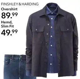 Peek & Cloppenburg Hamburg FINSHLEY & HARDING Hemd, Slim Fit Angebot