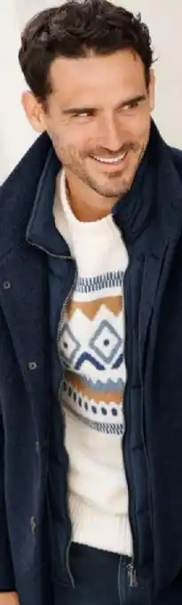 Peek & Cloppenburg Hamburg FINSHLEY & HARDING Jacquard-Pullover Angebot