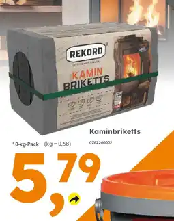 Globus Baumarkt Rekord Kaminbriketts Angebot