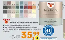 Globus Baumarkt Alpina Feine Farben Wandfarbe Angebot