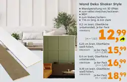Globus Baumarkt Wand Deko Shaker Style Angebot