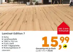 Globus Baumarkt Laminat Edition 7 Angebot