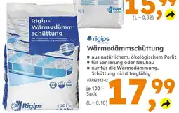 Globus Baumarkt Rigips Wärmedämmschüttung Angebot
