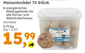 Globus Baumarkt elles Meisenknödel 75 Stück Angebot