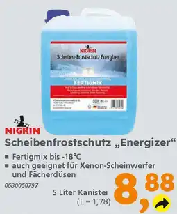 Globus Baumarkt NIGRIN Scheibenfrostschutz „Energizer“ Angebot