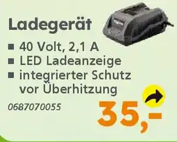 Globus Baumarkt PRIMASTER Ladegerät Angebot