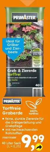 Globus Baumarkt PRIMASTER Torffreie Graberde Angebot