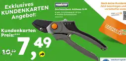Globus Baumarkt PRIMASTER Gartenschere Amboss S-M Angebot