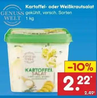 Netto Marken-Discount Genuss Welt Kartoffelsalat XXL Angebot