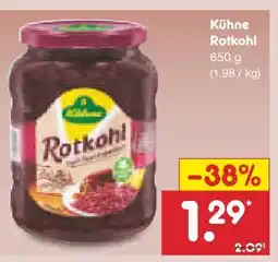 Netto Marken-Discount Kühne Rotkohl Angebot