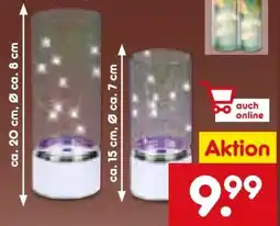 Netto Marken-Discount Dekor LED-Windlicht-Set Angebot