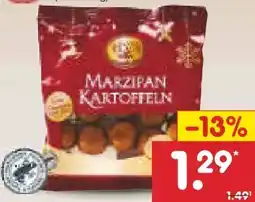 Netto Marken-Discount Santa Claus in Town Marzipan Kartoffeln Angebot